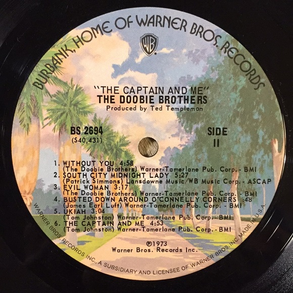 The Doobie Brothers -“The Captain And Me” Vinyl LP - Picture 5 of 5